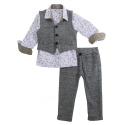 Σετ 3ων τεμαχίων με γιλέκο Funky 222-395106 Σετ 3ων τεμαχίων με γιλέκο Funky 222-395106