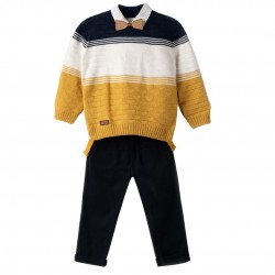 Σετ 3ων τεμαχίων με πουλόβερ Hashtag 243814 Σετ 3ων τεμαχίων με πουλόβερ Hashtag 243814