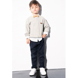 Σετ 3ων τεμαχίων με πουλόβερ Hashtag 243815 Σετ 3ων τεμαχίων με πουλόβερ Hashtag 243815