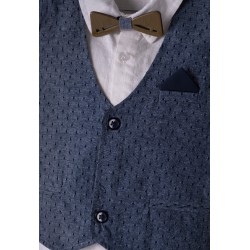 Σετ 3ων τεμαχίων με γιλέκο Hashtag 242740 Σετ 3ων τεμαχίων με γιλέκο Hashtag 242740