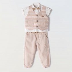 Σετ 3ων τεμαχίων με γιλέκο Hashtag 242809