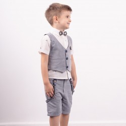 Σετ 3ων τεμαχίων με γιλέκο Hashtag 242842 Σετ 3ων τεμαχίων με γιλέκο Hashtag 242842