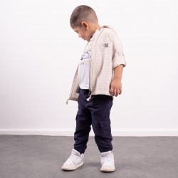 Σετ 3ων τεμαχίων με μπουφάν Hashtag 242604 Σετ 3ων τεμαχίων με μπουφάν Hashtag 242604