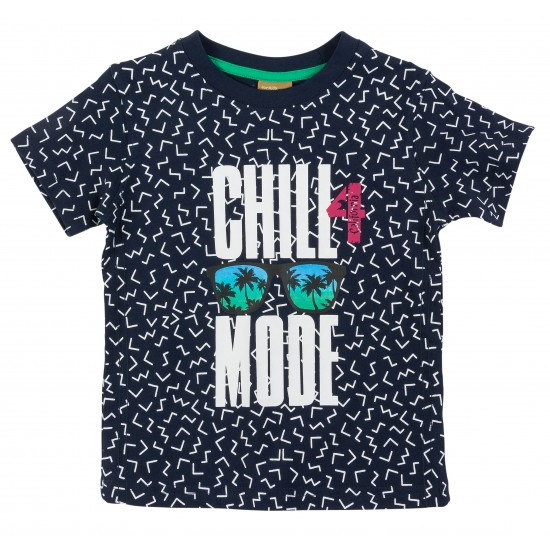 Μπλούζα κοντομάνικη ''Chill mode'' Funky ΑΑ3340