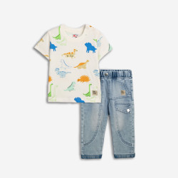 Σετ με τζιν παντελόνι Funky 125-822105 Σετ με τζιν παντελόνι Funky 125-822105