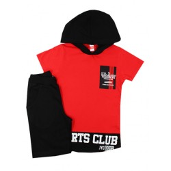 Σετ μακό με κουκούλα Joyce 13954