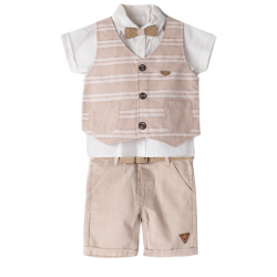 Σετ 3ων τεμαχίων με γιλέκο Hashtag 242601 Σετ 3ων τεμαχίων με γιλέκο Hashtag 242601