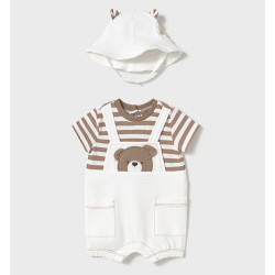 Σετ φορμακι με καπέλο Mayoral 1606