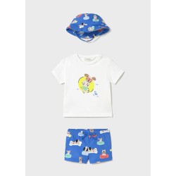 Σετ μαγιό με καπέλο Mayoral 1618