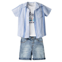 Σετ 3ων τεμαχίων με πουκάμισο Hashtag 254613 Σετ 3ων τεμαχίων με πουκάμισο Hashtag 254613