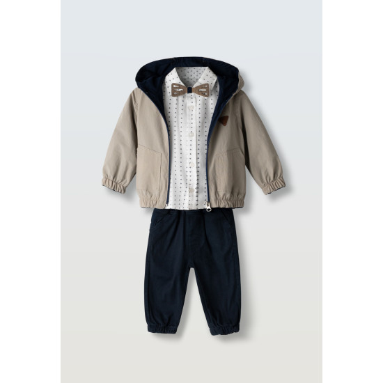 Σετ 3ων τεμαχίων με μπουφάν Hashtag 266616