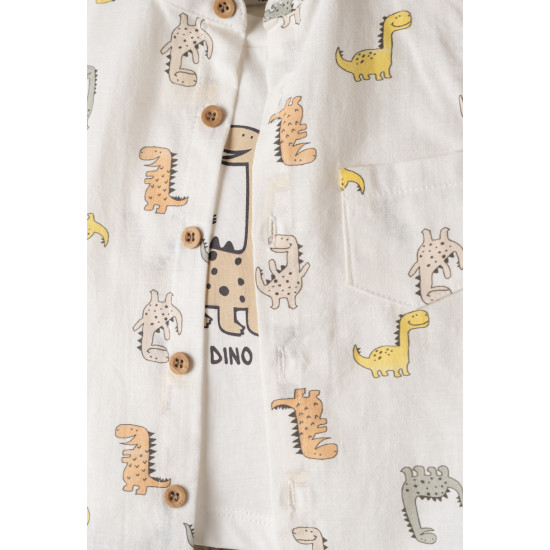 Σετ 3ων τεμαχίων με πουκαμίσα Hashtag 266621 Σετ 3ων τεμαχίων με πουκαμίσα Hashtag 266621