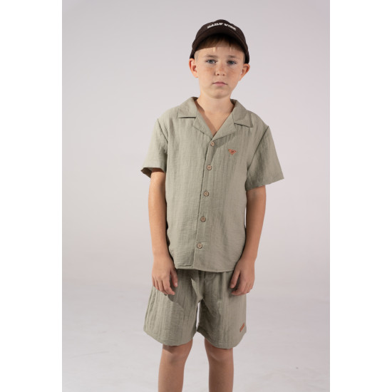 Σετ λινό με πουκάμισο Hashtag 266723 Σετ λινό με πουκάμισο Hashtag 266723