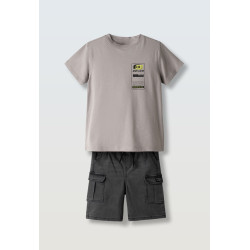 Σετ με τζιν βερμούδα Hashtag 266734