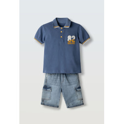Σετ με τζιν βερμούδα Hashtag 266804