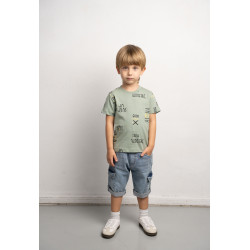 Σετ με τζιν βερμούδα Hashtag 266805 Σετ με τζιν βερμούδα Hashtag 266805