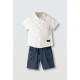 Σετ με υφασμάτινη βερμούδα Hashtag 266820