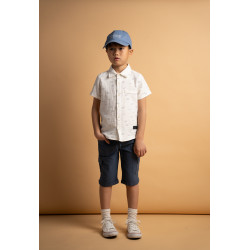 Σετ με υφασμάτινη βερμούδα Hashtag 266820 Σετ με υφασμάτινη βερμούδα Hashtag 266820