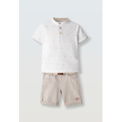 Σετ με υφασμάτινη βερμούδα Hashtag 266824