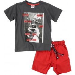 Σετ με υφασμάτινη βερμούδα "Have style" Funky 120-303104-1 Σετ με υφασμάτινη βερμούδα "Have style" Funky 120-303104-1