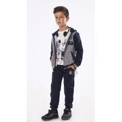 Σετ 3ων τεμαχίων με ζακέτα Hashtag 237828 Σετ 3ων τεμαχίων με ζακέτα Hashtag 237828