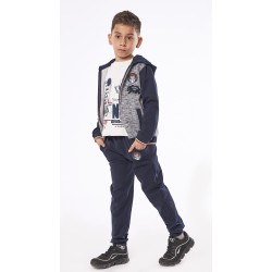 Σετ 3ων τεμαχίων με ζακέτα Hashtag 237828 Σετ 3ων τεμαχίων με ζακέτα Hashtag 237828