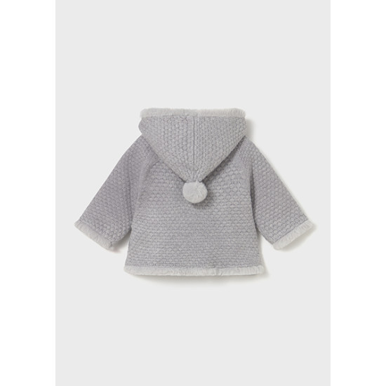 Ζακέτα πλεκτή με γούνα Mayoral 2333