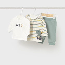 Σετ 3ων τεμαχίων με ζακέτα Mayoral 2623