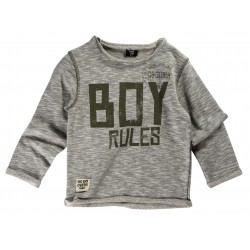 Μπλούζα "Boy rules" Funky ΑΑ1784 Μπλούζα "Boy rules" Funky ΑΑ1784