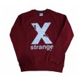 Μπλούζα Φούτερ " X Strange" Funky ΑΑ2982 Μπλούζα Φούτερ " X Strange" Funky ΑΑ2982