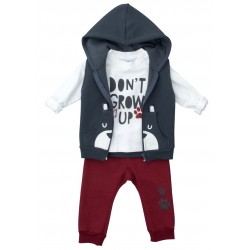 Σετ 3ων τεμαχίων με γιλέκο Funky 223-817119 Σετ 3ων τεμαχίων με γιλέκο Funky 223-817119