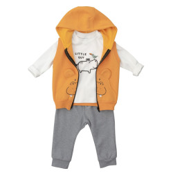 Σετ 3ων τεμαχίων με γιλέκο Funky 223-895106 Σετ 3ων τεμαχίων με γιλέκο Funky 223-895106