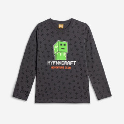 Μπλούζα μακρυμάνικη Minecraft Funky 226-106114 Μπλούζα μακρυμάνικη Minecraft Funky 226-106114