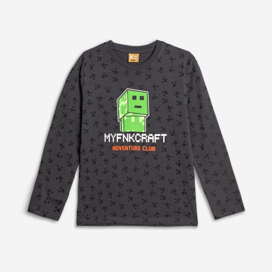 Μπλούζα μακρυμάνικη Minecraft Funky 226-106114 Μπλούζα μακρυμάνικη Minecraft Funky 226-106114