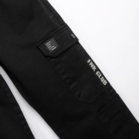 Παντελόνι cargo με λάστιχο Funky 226-111102 Παντελόνι cargo με λάστιχο Funky 226-111102