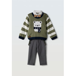 Σετ 3ων τεμαχίων με πουλόβερ Hashtag 253601