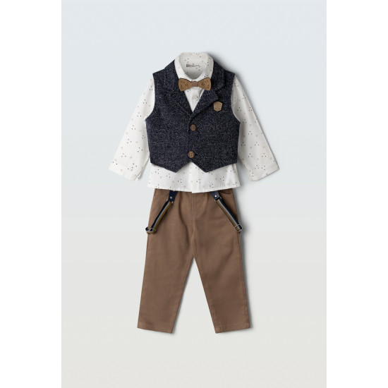 Σετ 3ων τεμαχίων με γιλέκο Hashtag 253624