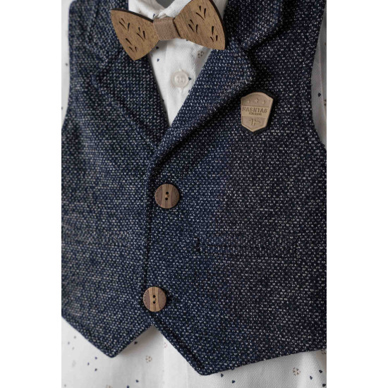 Σετ 3ων τεμαχίων με γιλέκο Hashtag 253624