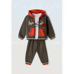 Σετ 3ων τεμαχίων με ζακέτα Hashtag 253626