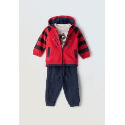 Σετ 3ων τεμαχίων με ζακέτα Hashtag 243629