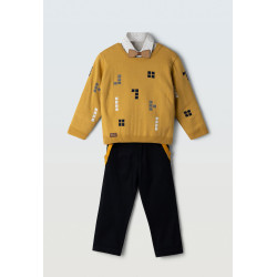 Σετ 3ων τεμαχίων με πουλόβερ Hashtag 253812