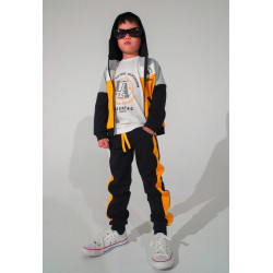 Σετ 3ων τεμαχίων με ζακέτα Hashtag 243829