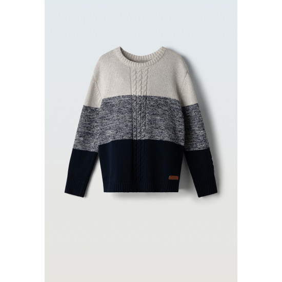 Μπλούζα πλεκτή Hashtag 255708 Μπλούζα πλεκτή Hashtag 255708