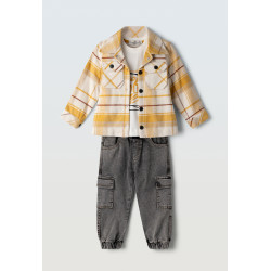 Σετ 3ων τεμαχίων με πουκάμισο Hashtag 255800