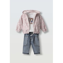 Σετ 3ων τεμαχίων με μπουφάν Εβίτα 266512