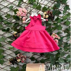 Φόρεμα φούξ με παρτούς ώμους ΚΚ1686