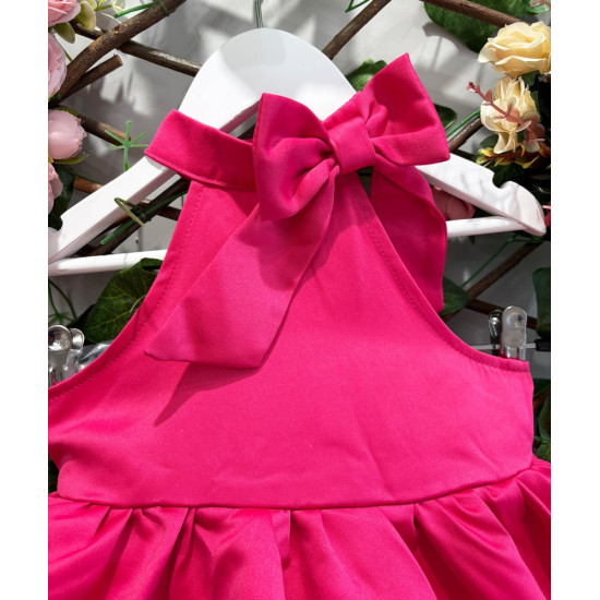 Φόρεμα φούξ με παρτούς ώμους ΚΚ1686