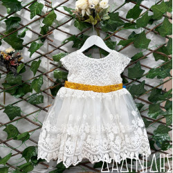 Φόρεμα με ανοιχτή πλάτη και μεγάλο χρυσό φιόγκο Κ1573