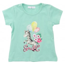 Μπλούζα κοντομάνικη "Smile" Funky 122-705110 Μπλούζα κοντομάνικη "Smile" Funky 122-705110