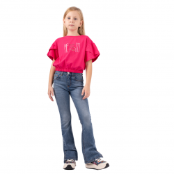 Μπλούζα κοντομάνικη Εβίτα 242002 Μπλούζα κοντομάνικη Εβίτα 242002